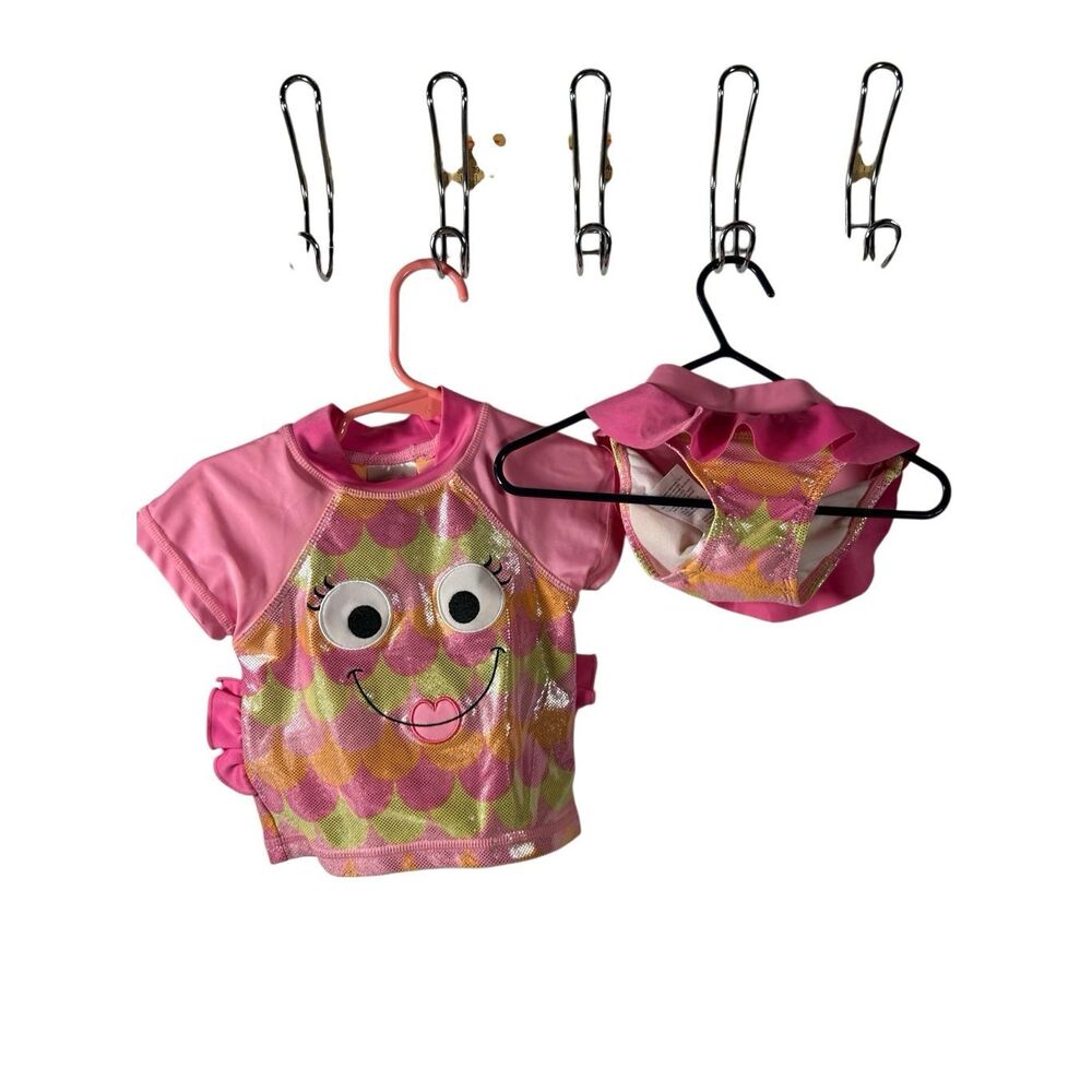 Candlestick swim pink 18M 2 pieces summer‎ set nwot